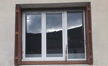 Installation d'une fenêtre en PVC